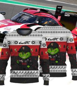 PORSCHE PENSKE MOTORSPORT FIAWEC × Grinch Ugly Christmas Sweater II