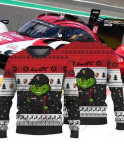 PORSCHE PENSKE MOTORSPORT FIAWEC × Grinch Ugly Christmas Sweater