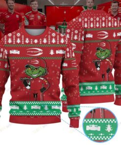 PREMA Racing Callum Ilott IndyCar × Grinch Ugly Christmas Sweater