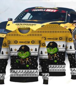 Papadakis Racing Fredric Aasbo × Grinch Ugly Christmas Sweater