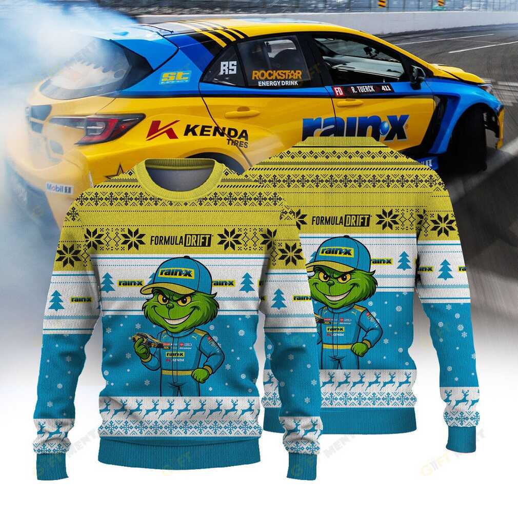 Papadakis Racing Ryan Tuerck × Grinch Ugly Christmas Sweater Papadakis Racing Ryan Tuerck × Grinch Ugly Christmas Sweater