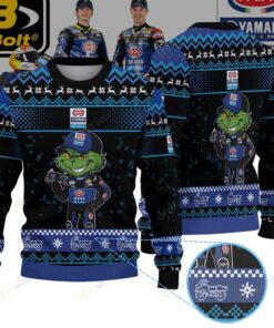 Pata Maxus Yamaha WorldSBK × Grinch Ugly Christmas Sweater