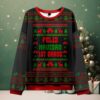 Multi Eyed Girl Skeleton Ugly Christmas Sweatshirt