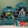 Philadelphia Eagles Grinch With Ball NFL Ugly Christmas Sweater Philadelphia Eagles Grinch With Ball NFL Ugly Christmas Sweater