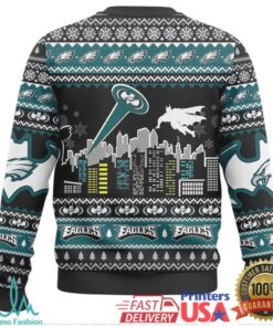 Philadelphia Eagles I Am Vengeance Batman Ugly Christmas Sweater