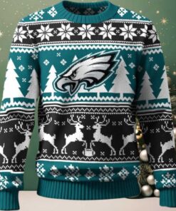 Philadelphia Eagles Ugly Christmas Sweater For NFL Holiday Parties