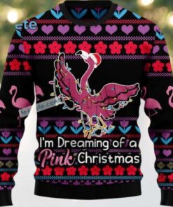 Pink Flamingo Ugly Christmas Sweater On Sale