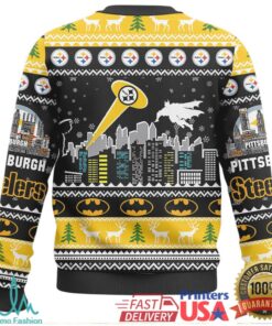 Pittsburgh Steelers Black & Gold Vengeance Ugly Sweater