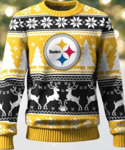 Pittsburgh Steelers Ugly Christmas Sweater For NFL Holiday Parties