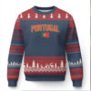 Portugal Ugly Christmas Sweater Portuguese Flag Futebol Fan