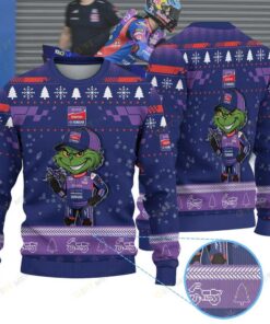 Prima Pramac Yamaha × Grinch Christmas Ugly Sweater