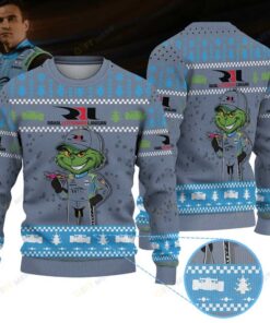 Rahal Letterman Lanigan Racing Devlin DeFrancesco IndyCar × Grinch Ugly Christmas Sweater