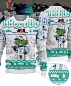 Rahal Letterman Lanigan Racing Graham Rahal IndyCar × Grinch Ugly Christmas Sweater