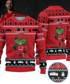 Rahal Letterman Lanigan Racing Louis Foster IndyCar × Grinch Ugly Christmas Sweater