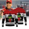 Papadakis Racing Fredric Aasbo × Grinch Ugly Christmas Sweater