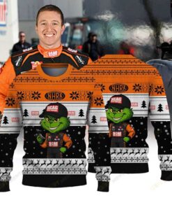 SCAG Power Equipment × Grinch Top Fuel Ugly Christmas Sweater NHRA