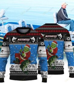 STRATOS × Grinch Fishing Ugly Christmas Sweater
