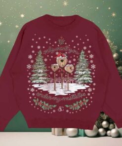 Sabrina Carpenter A Nonsense Christmas Holiday Red Ugly Christmas Sweater