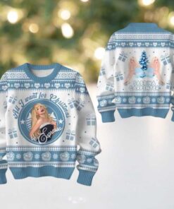 Sabrina Carpenter All I Want For Christmas Is Espresso Gift For Fans Ugly Christmas Sweater