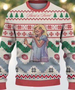 Sabrina Carpenter Short N Sweet Holiday 2025 Knitted Christmas Sweater