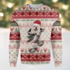 S.S. Lazio Personalized Ugly Christmas Sweater Navy Version