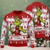 San Francisco 49ers Grinch With Ball NFL Ugly Christmas Sweaters