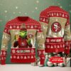 San Francisco 49ers Grinch With Balls NFL Ugly Christmas Sweater San Francisco 49ers Grinch With Balls NFL Ugly Christmas Sweater