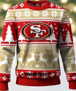 San Francisco 49ers Ugly Christmas Sweater For NFL Holiday Parties