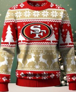 San Francisco 49ers Ugly Christmas Sweater For NFL Holiday Parties
