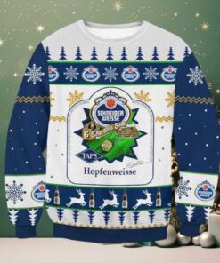 Schneider Weisse Hopfenweisse Beer Ugly Christmas Sweater 2025
