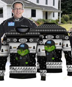 ScottRod Racing × Grinch Top Fuel Ugly Christmas Sweater NHRA