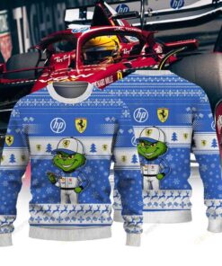 Scuderia Ferrari x Grinch Ugly Sweater Scuderia Ferrari x Grinch Ugly Sweater