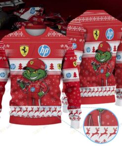 Scuderia Ferrari × Grinch Ugly Christmas Sweater II
