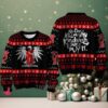 Kiss Band Eric Singer Signature Gift For Fans Green Knitted Ugly Christmas Sweater