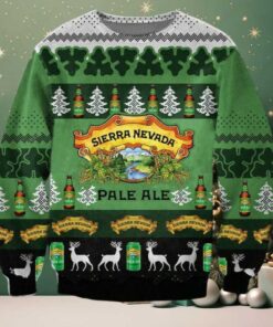 Sierra Nevada Beer Ugly Christmas Sweater 2025