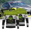Team Penske Josef Newgarden IndyCar × Grinch Ugly Christmas Sweater