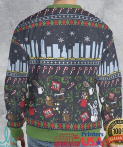 Smiling Is My Favorite Ugly Christmas Sweatshirt