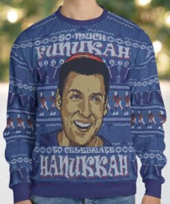 So Much Funukah Ugly Christmas Sweatshirt