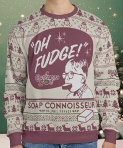Soap Connoisseur A Christmas Story Ugly Christmas Sweatshirt Soap Connoisseur A Christmas Story Ugly Christmas Sweatshirt
