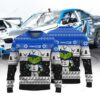SCAG Power Equipment × Grinch Top Fuel Ugly Christmas Sweater NHRA
