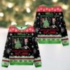 Merry Creepmas Ugly Christmas Knit Sweatshirt