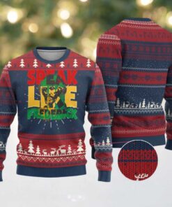 Speak Like Frederick Douglass Ugly Christmas Sweater Black History Month