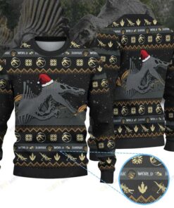Spinosaurus Ugly Christmas Sweater Official Edition v1