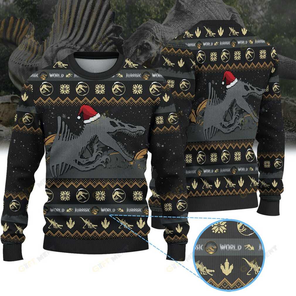 Spinosaurus Ugly Christmas Sweater Official Edition v1 Spinosaurus Ugly Christmas Sweater Official Edition v1