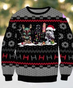 Star Wars Chibi Xmas 3d Ugly Christmas Sweater