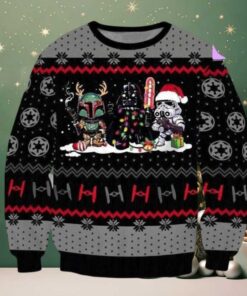 Star Wars Chibi Xmas 3d Ugly Christmas Sweater