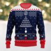 Starburst Candy Ugly Christmas Sweater 2025