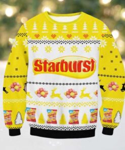 Starburst Candy Ugly Christmas Sweater 2025