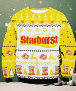 Starburst Candy Ugly Christmas Sweater 2025