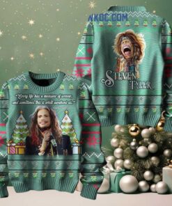 Steven Tyler Aerosmith Every Life Has A Measure Of Sorrow Ugly Christmas Sweater